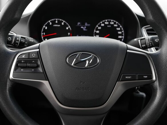 2019 Hyundai Solaris II, синий, 1580000 рублей - вид 12