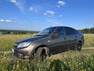 2018 Lada (ВАЗ) Granta I, серебристый, 430000 рублей, вид 2