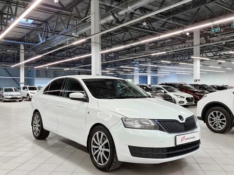 2014 Skoda Rapid I, белый, 639000 рублей, вид 2