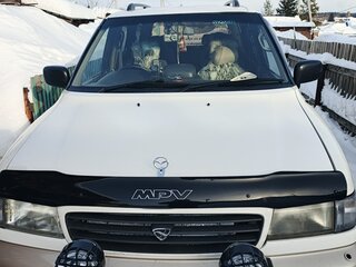 1997 Mazda MPV I (LV), белый, 300000 рублей, вид 2