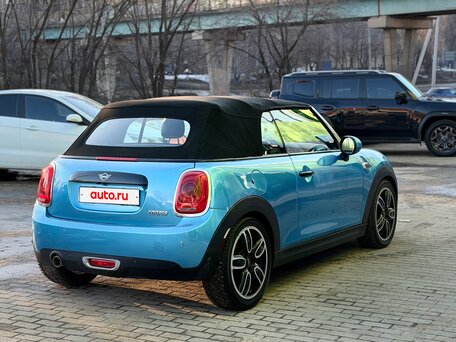 2018 Mini Cabrio Cooper III, синий, 1400000 рублей, вид 4