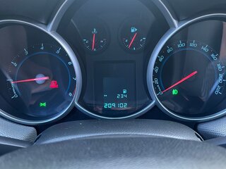 2013 Chevrolet Cruze I Рестайлинг, серый, 790000 рублей, вид 5