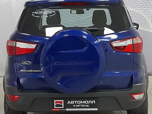 2018 Ford EcoSport II Рестайлинг, синий, 1170000 рублей - вид 4