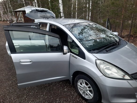 2012 Honda Fit II, серебристый, 915000 рублей - вид 4