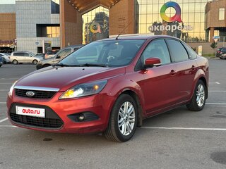 2008 Ford Focus II Рестайлинг, красный, 450000 рублей, вид 1