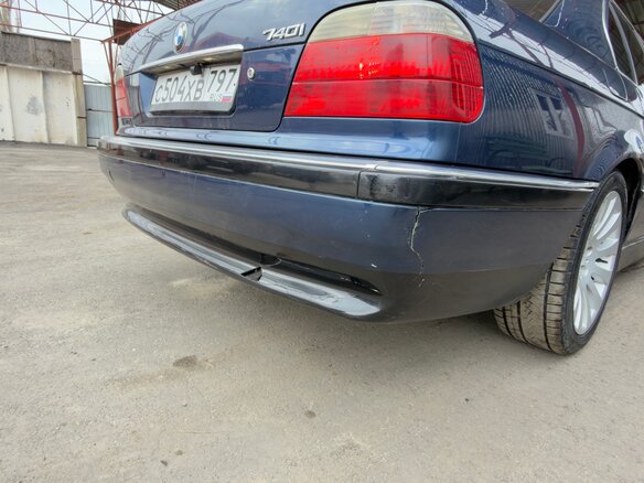 1997 BMW 7 серии 728i III (E38), синий - вид 10