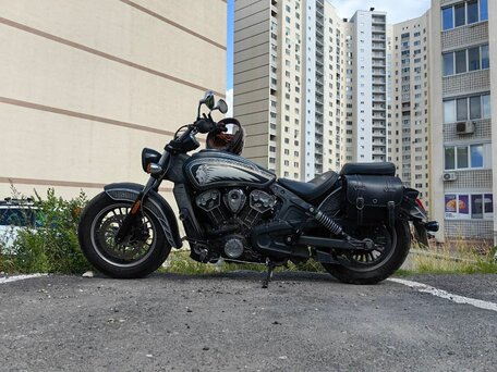 2016 Indian Scout, чёрный, 820000 рублей, вид 3