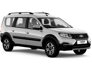2025 Lada (ВАЗ) Largus Cross I Рестайлинг, серебристый, 1967000 рублей, вид 1