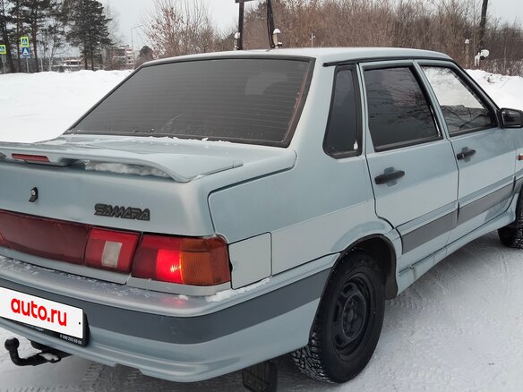 2005 Lada (ВАЗ) 2115, серебристый, 220000 рублей - вид 7