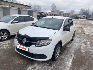 2015 Renault Logan II, белый, 550000 рублей, вид 3