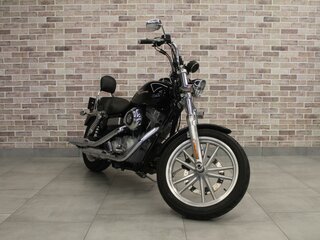 2008 Harley-Davidson Dyna Super Glide, чёрный, 812000 рублей, вид 4