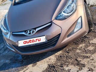 2015 Hyundai Elantra V (MD) Рестайлинг, коричневый, 1250000 рублей, вид 4