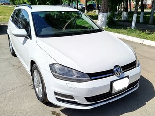 2014 Volkswagen Golf VII, белый, 890000 рублей, вид 2