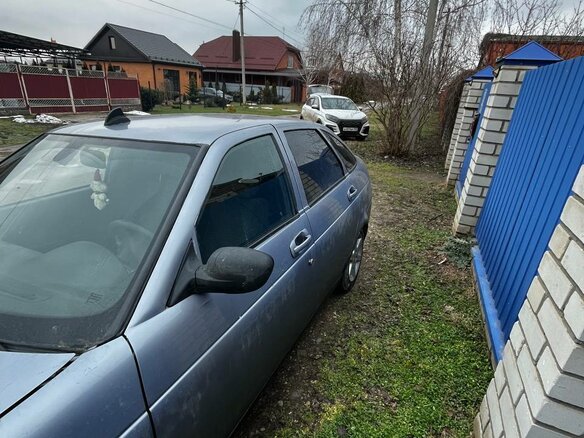2010 Lada (ВАЗ) Priora I, серый, 350000 рублей - вид 7