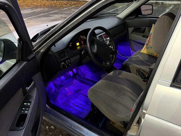 2007 Lada (ВАЗ) Priora I, серебристый, 145000 рублей - вид 4