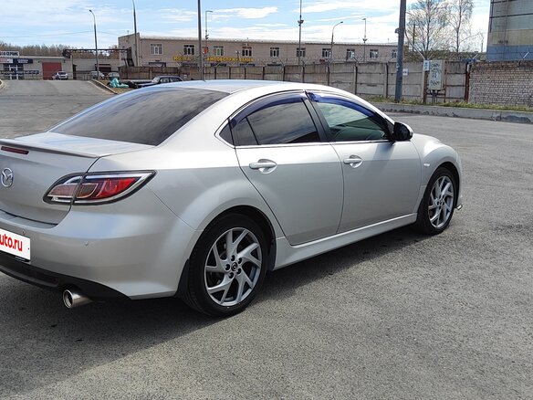 2012 Mazda 6 II (GH) Рестайлинг, серый, 870000 рублей - вид 5
