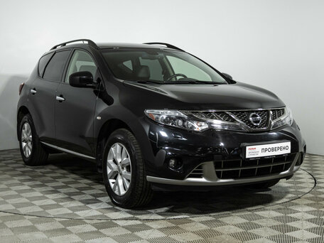 2012 Nissan Murano II (Z51) Рестайлинг 2, чёрный, 1199585 рублей, вид 3