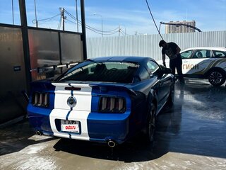 2005 Ford Mustang V, синий, 5000000 рублей, вид 3