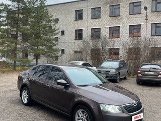 2014 Skoda Octavia III (A7), коричневый, 910000 рублей, вид 2