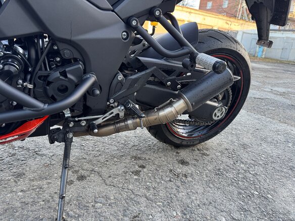 2012 Kawasaki Z 1000, оранжевый, 990000 рублей - вид 12