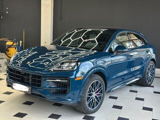 2024 Porsche Cayenne S Coupé III Рестайлинг, синий, 11000000 рублей, вид 1