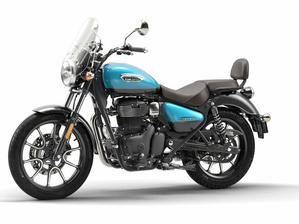 2026 Royal Enfield Meteor, голубой, 528000 рублей - вид 9
