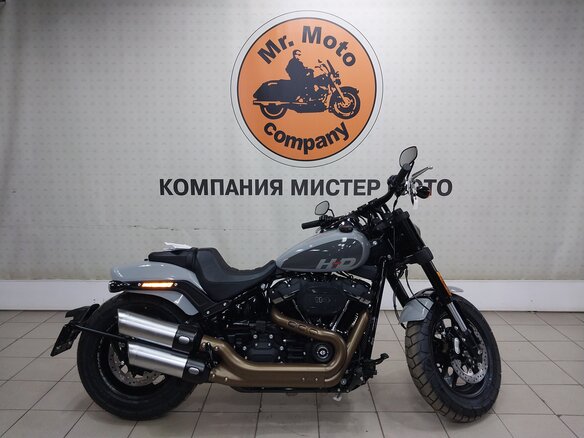 2024 Harley-Davidson Fat Bob, серый, 2449000 рублей