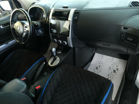 2012 Nissan X-Trail II Рестайлинг, серебристый - вид 17