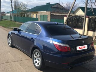 2009 BMW 5 серии 520i V (E60/E61) Рестайлинг, синий, 1200000 рублей, вид 5