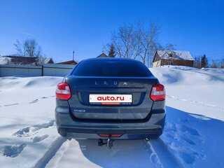 2019 Lada (ВАЗ) Granta I Рестайлинг, серый, 650000 рублей, вид 4