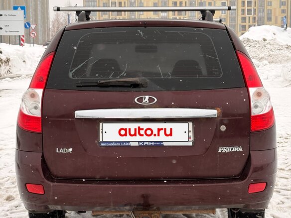 2011 Lada (ВАЗ) Priora I, пурпурный, 310000 рублей - вид 4