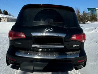 2017 Infiniti QX80 I Рестайлинг, чёрный, 4650000 рублей, вид 3