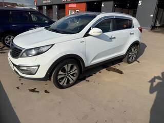 2013 Kia Sportage III, белый, 1450004 рублей, вид 1
