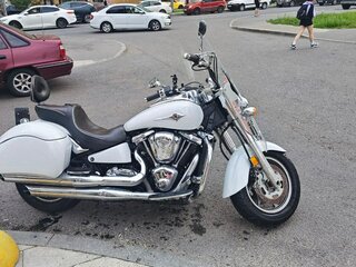 2004 Kawasaki VN2000 Vulcan, белый, 610000 рублей, вид 1