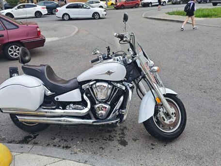 2004 Kawasaki VN2000 Vulcan, белый, 610000 рублей, вид 1