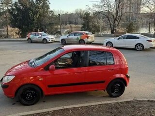2006 Hyundai Getz I Рестайлинг, красный, 350000 рублей, вид 3