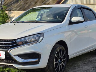 2023 Lada (ВАЗ) Vesta I Рестайлинг (NG), белый, 1260000 рублей, вид 4