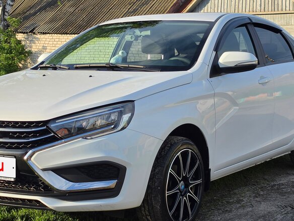 2023 Lada (ВАЗ) Vesta I Рестайлинг (NG), белый, 1260000 рублей - вид 3