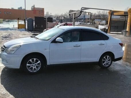 2014 Nissan Almera III (G15), белый, 330000 рублей, вид 3