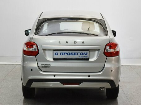 2018 Lada (ВАЗ) Granta I Рестайлинг, серебристый, 640000 рублей, вид 3