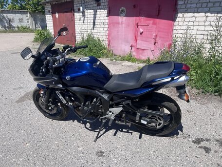 2008 Yamaha FZ6, синий, 500000 рублей, вид 2