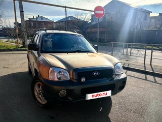 2001 Hyundai Santa Fe I, золотистый, 650000 рублей, вид 3