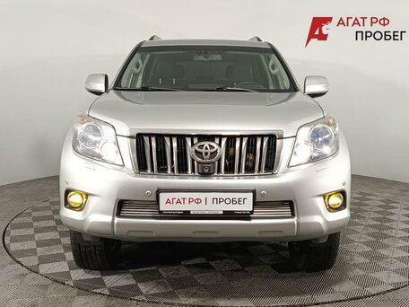2010 Toyota Land Cruiser Prado 150 Series, серебристый, 2265000 рублей, вид 2