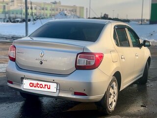 2014 Renault Logan II, серебристый, 580000 рублей, вид 3