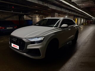 2018 Audi Q8 55 TFSI I (4M), белый, 4650000 рублей, вид 1