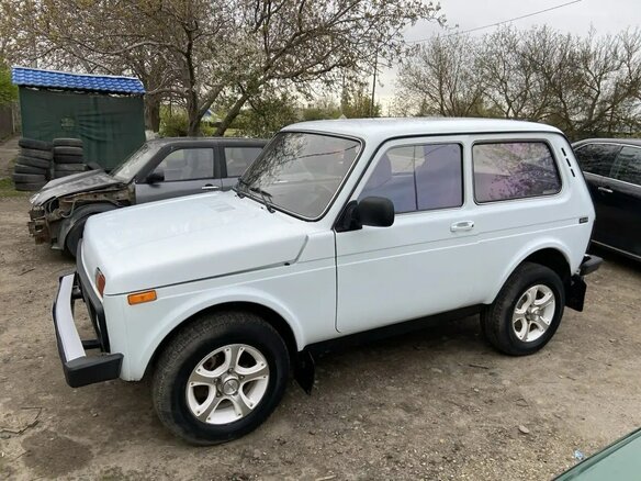 2010 Lada (ВАЗ) 2121 (4x4) I Рестайлинг, белый, 400000 рублей - вид 2