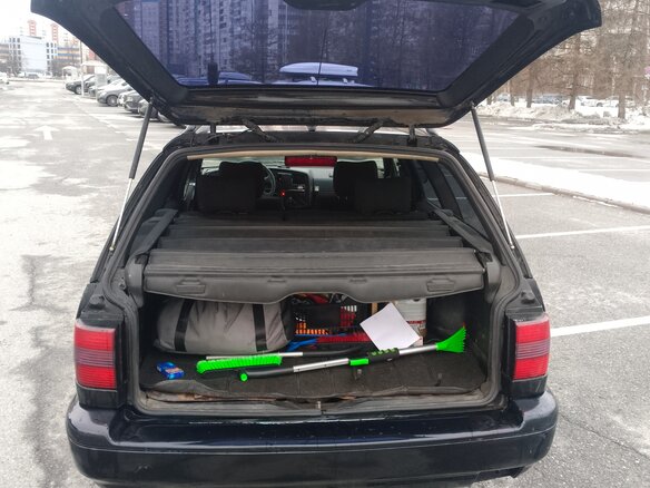 1995 Volkswagen Passat B4, чёрный, 180000 рублей - вид 4
