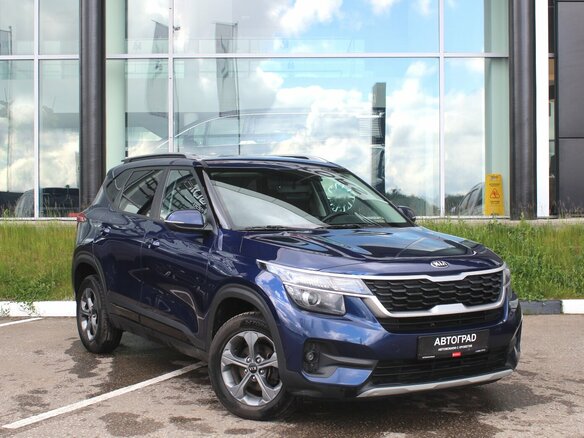 2020 Kia Seltos I, синий - вид 2