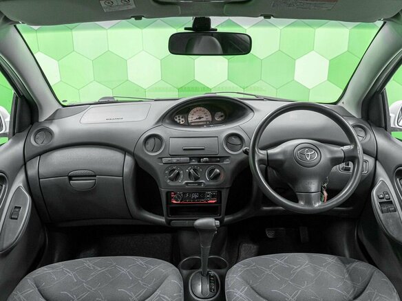 2003 Toyota Vitz I (P10), белый - вид 13