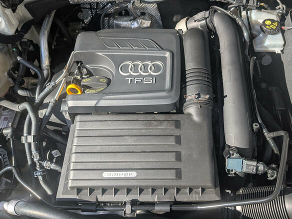 2021 Audi Q3 35 TFSI II (F3), белый - вид 9